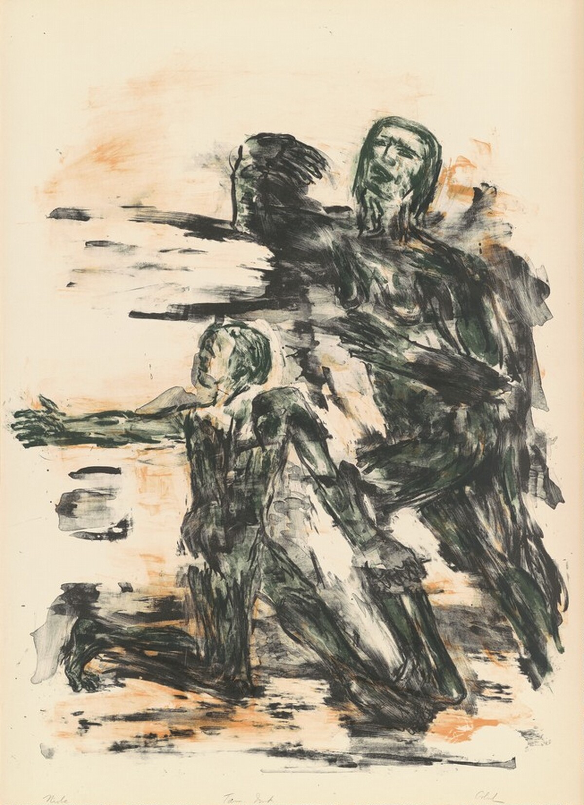 Niobe by Leon Golub
