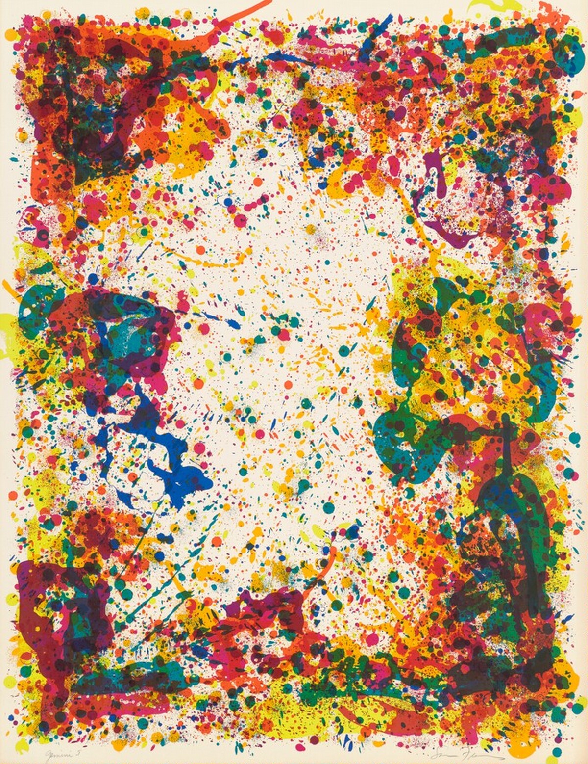 Freshet by Sam Francis