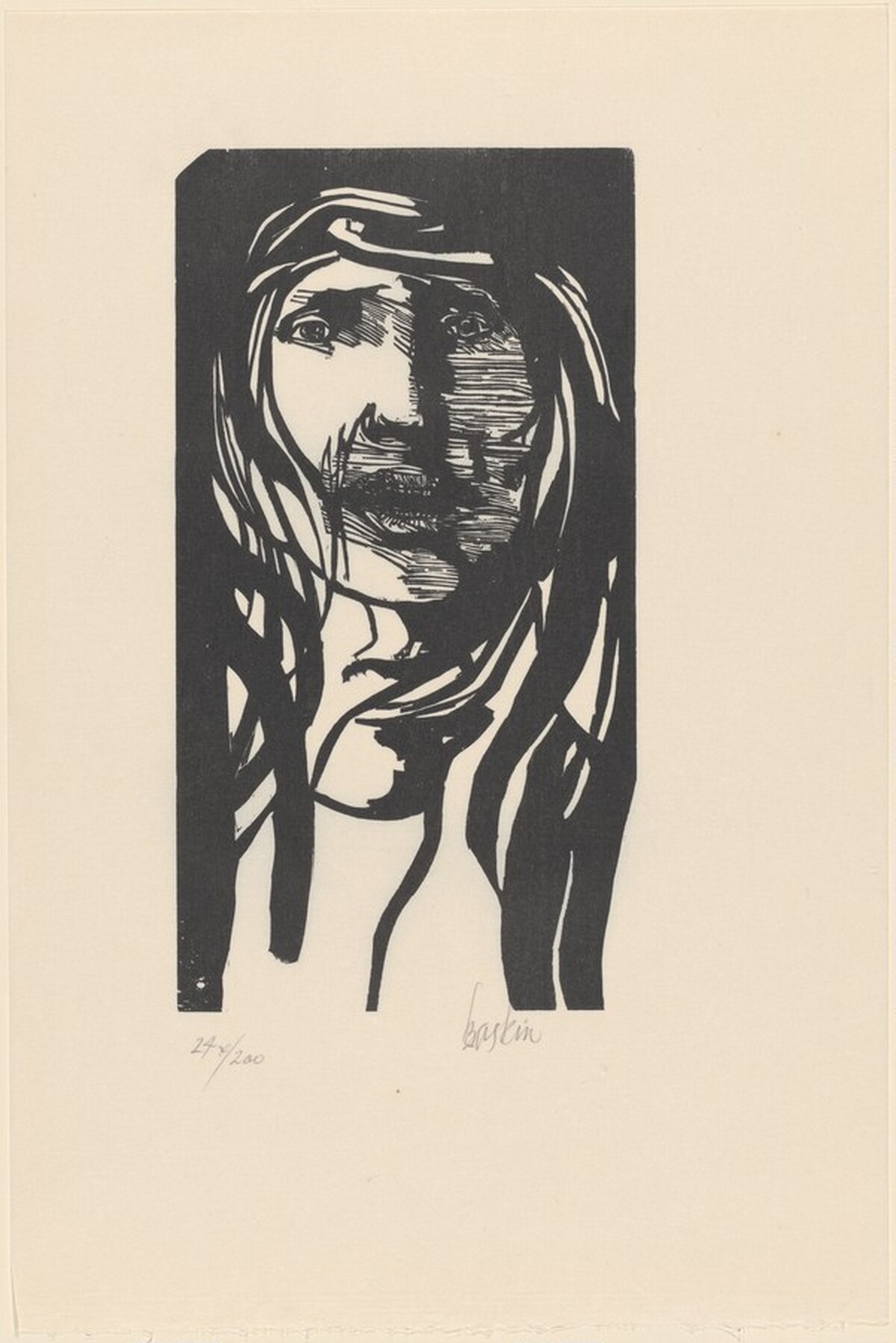 Desdemona by Leonard Baskin