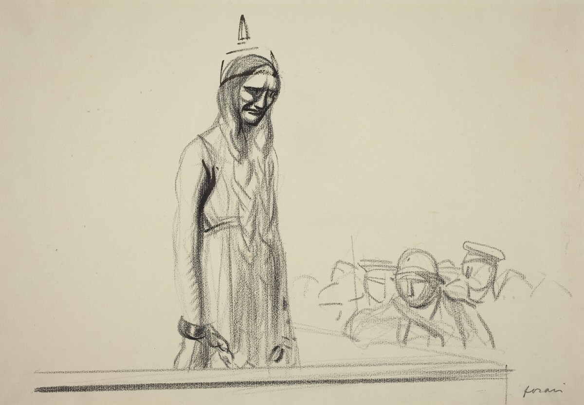 Germania before the Judges by Jean-Louis Forain