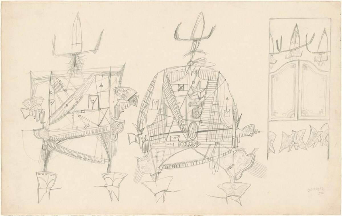 Cowboys by Saul Steinberg