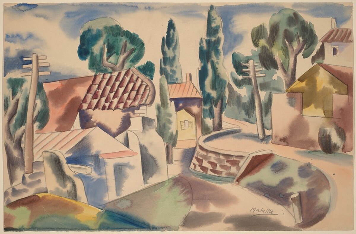 The South of France [recto] by Jan Matulka