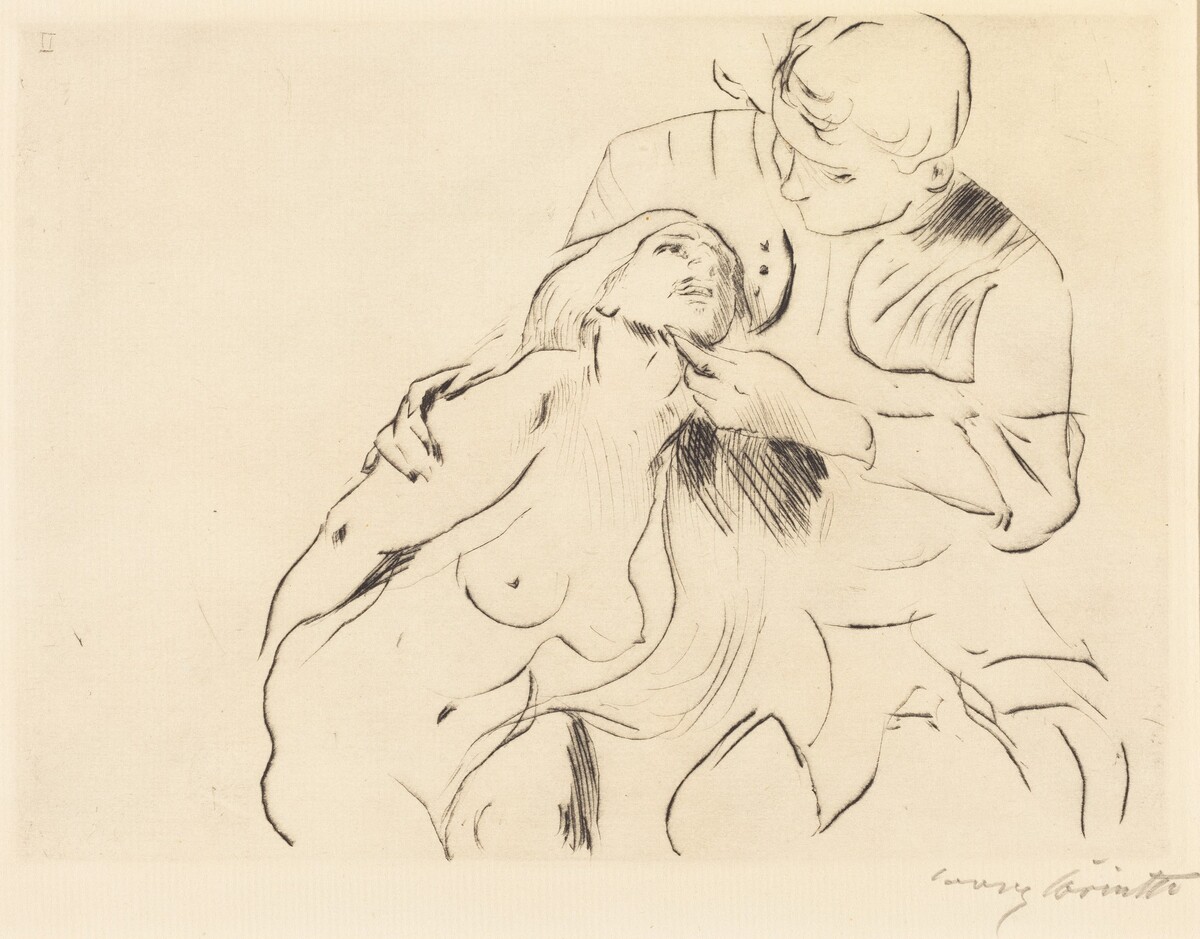 Versöhnung (The Reconciliation) by Lovis Corinth