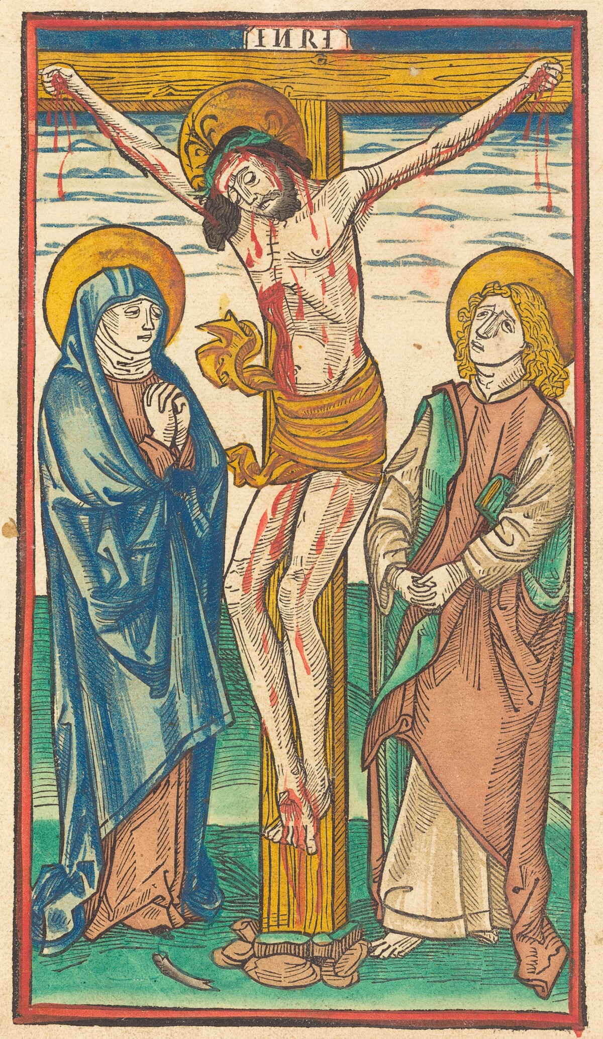 Christ on the Cross by German 15th Century