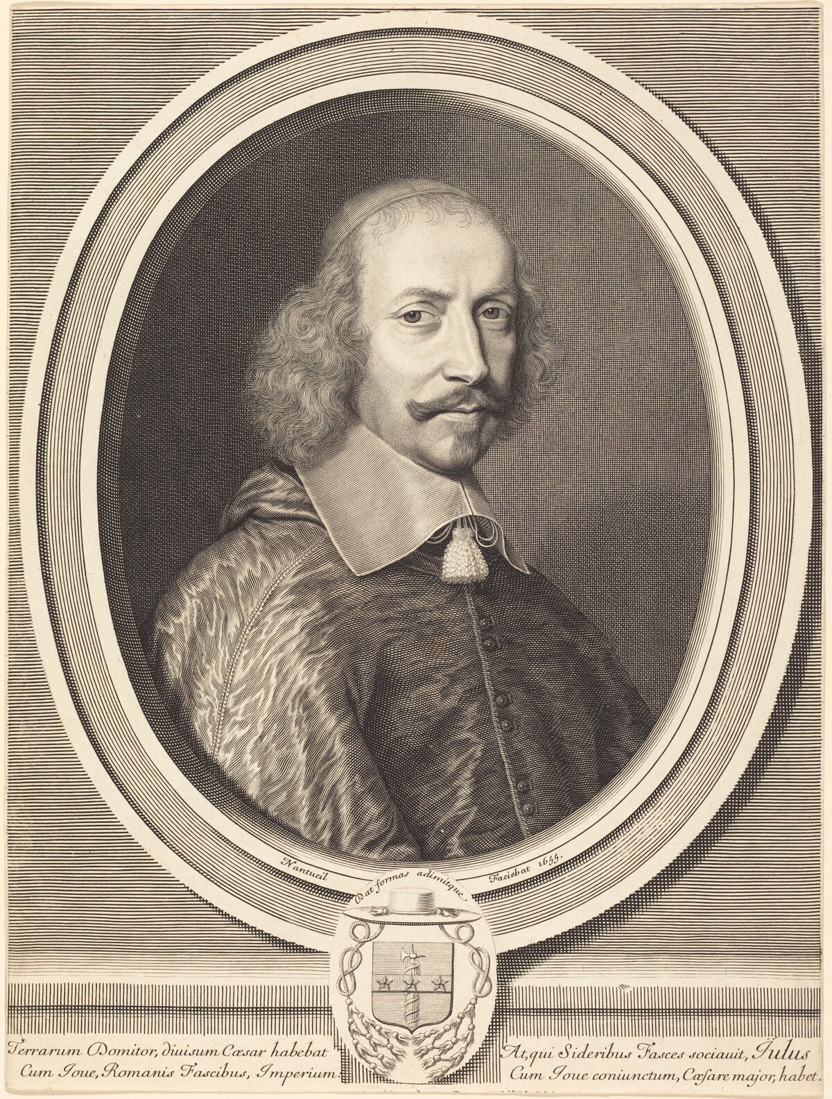 Cardinal Jules Mazarin by Robert Nanteuil