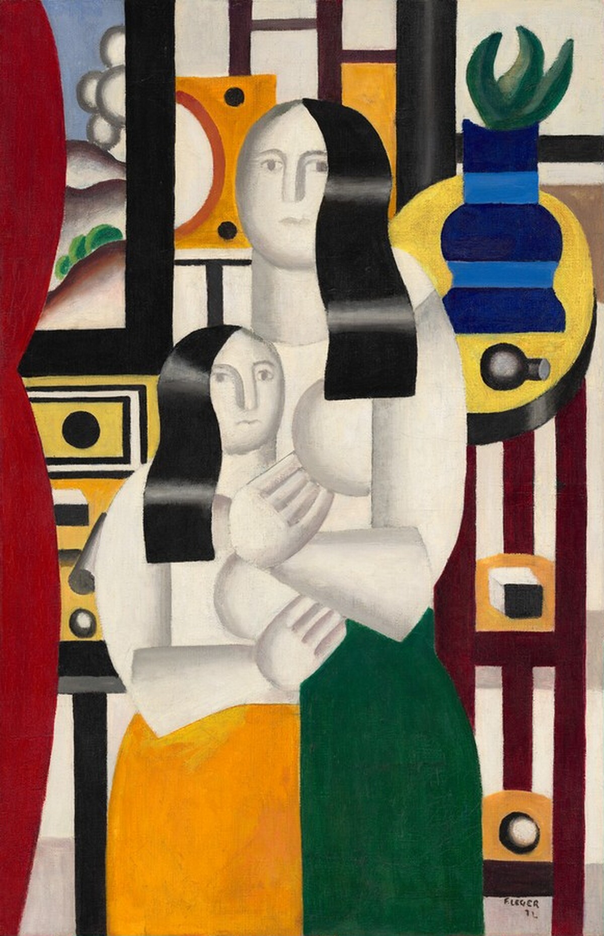 Two Women by Fernand Léger