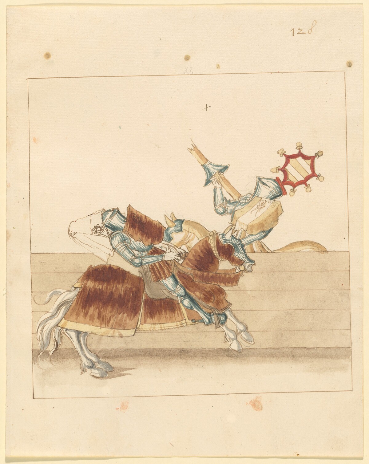 Italian Joust of Peace by German 16th Century
