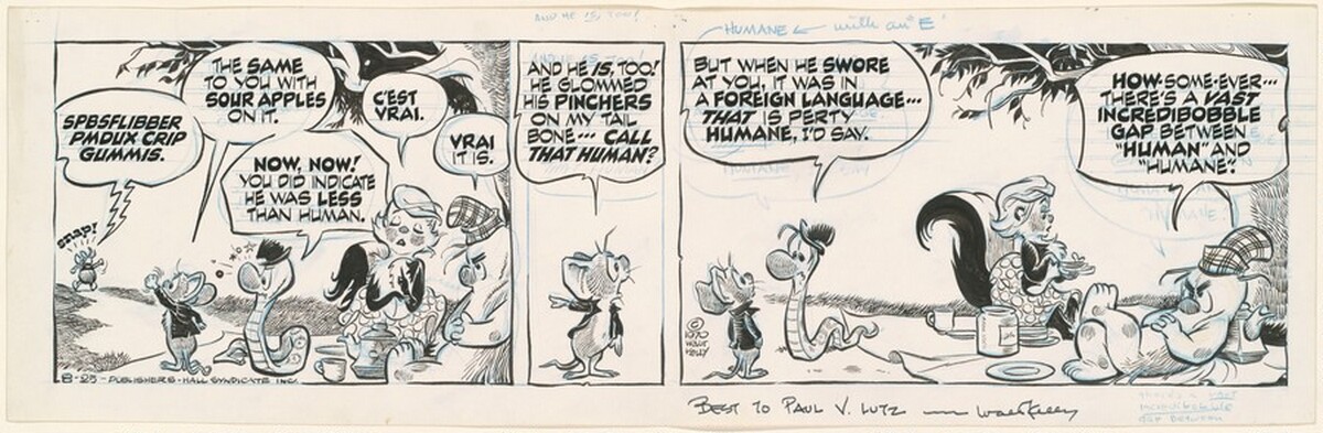 Human and Humane by Walt Kelly