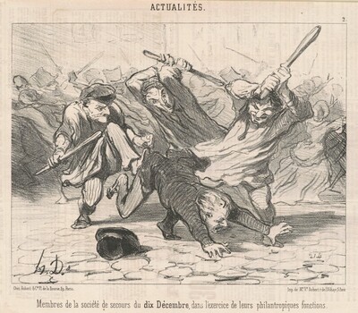 Membres de la société de secours du Dix-Décembre ...