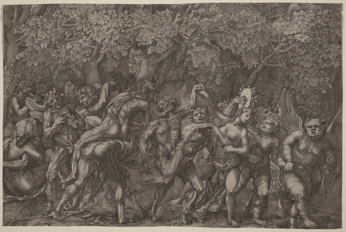 Bacchanale by Giulio Sanuto