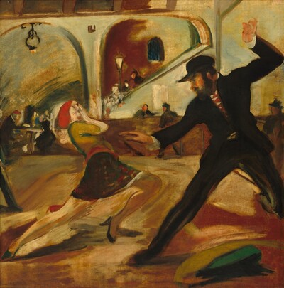Apache Dancer (Bleecker Street Tavern Mural)