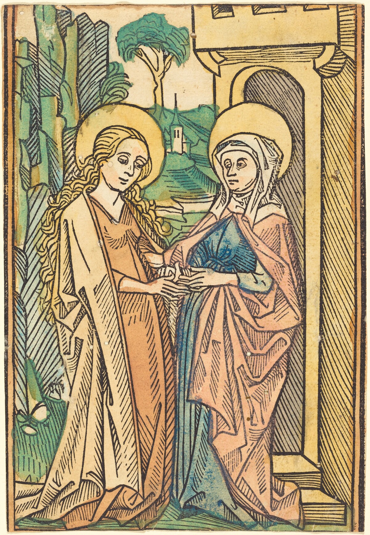 Visitation by German 15th Century