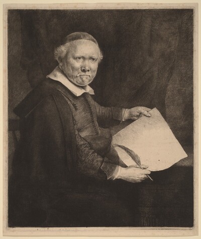 Lieven Willemsz van Coppenol: the Larger Plate
