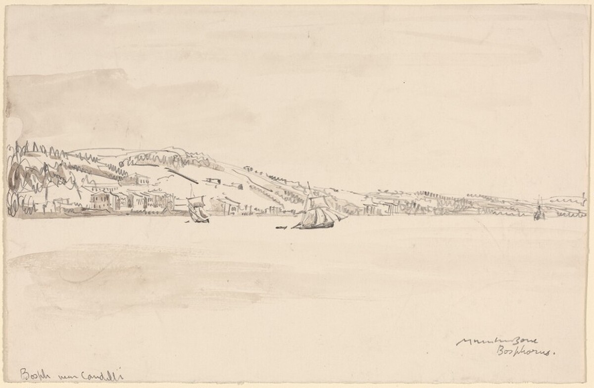 Bosphorus near Kandira (?) by Sir Muirhead Bone