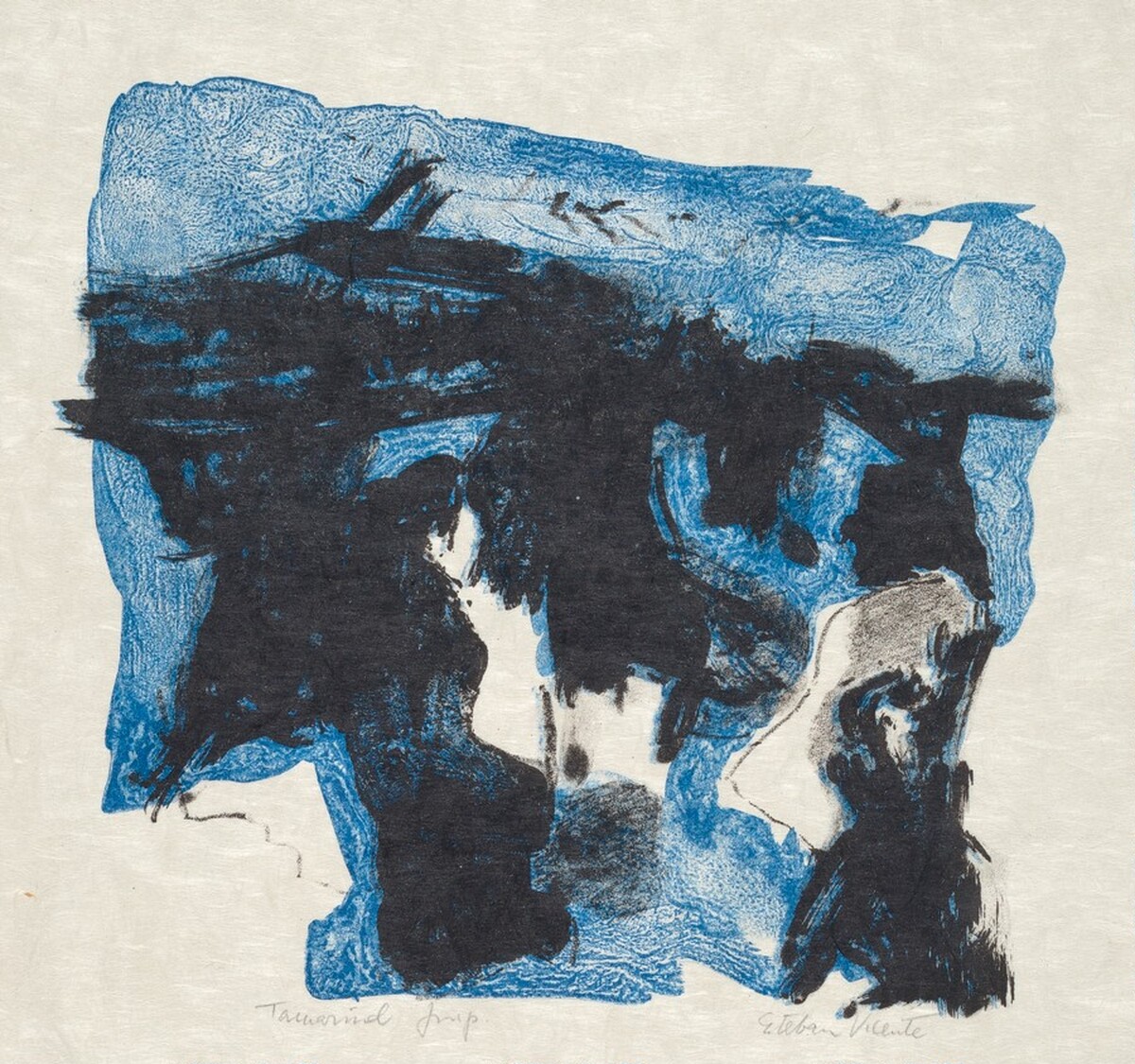 Untitled II by Esteban Vicente