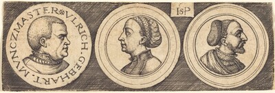 Three Medals with Portraits