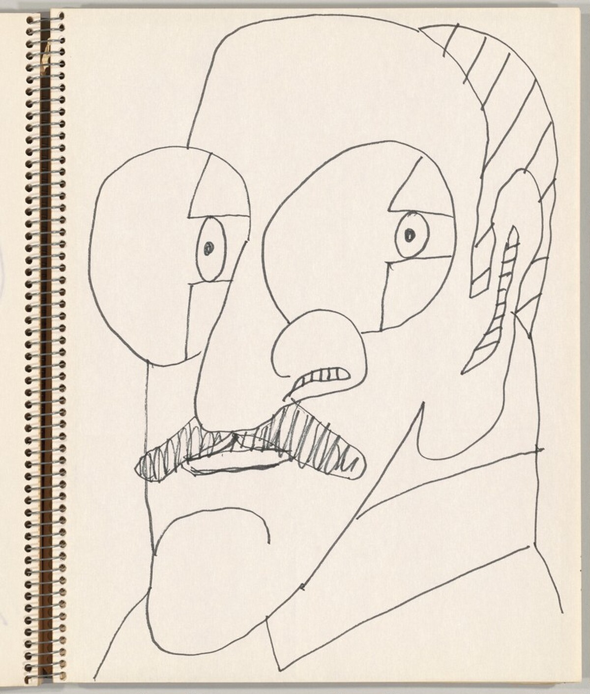 Self-Portrait by Saul Steinberg