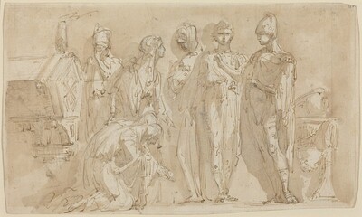Coriolanus before the Women of Rome