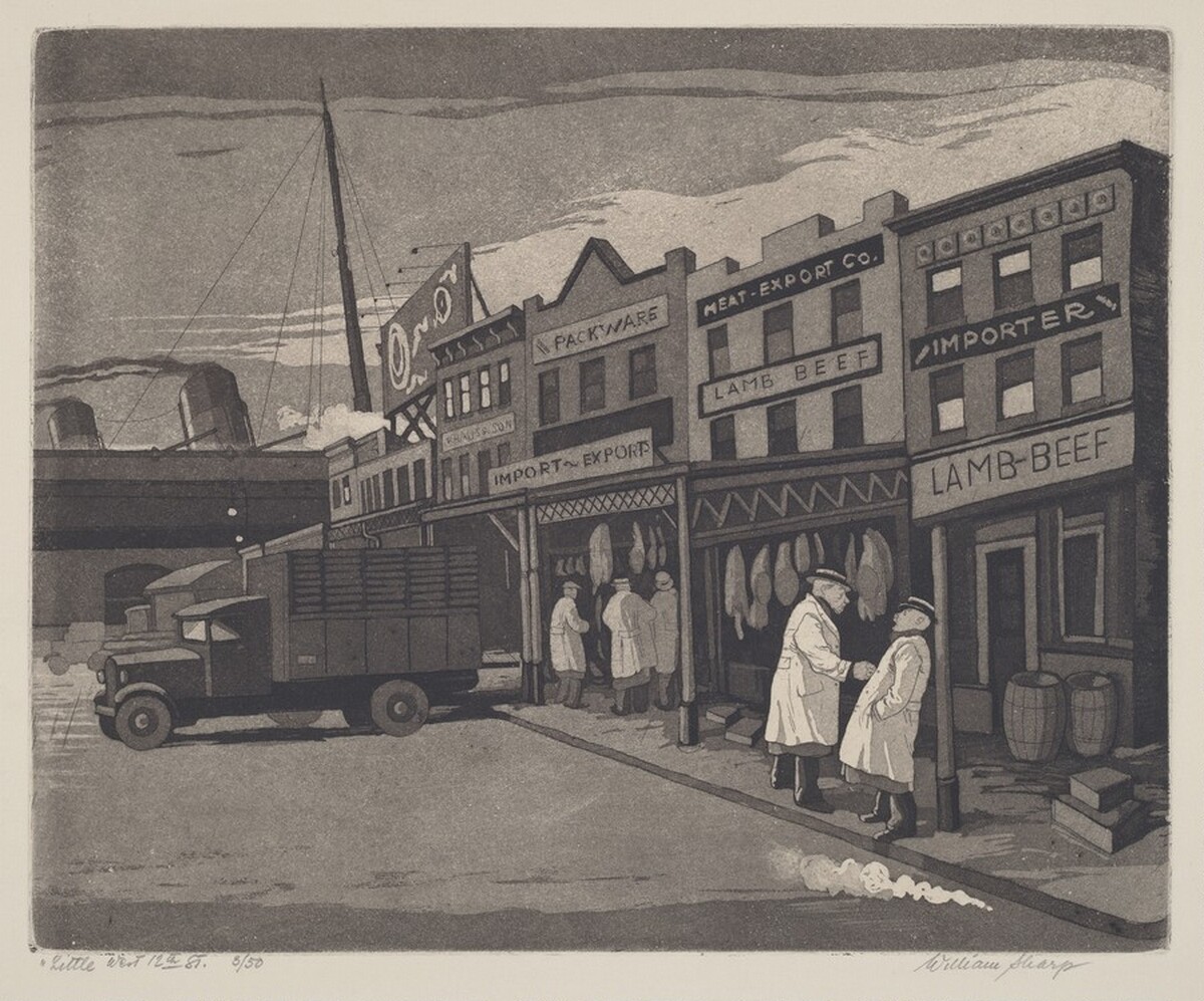 Little West 12th Street by William Sharp