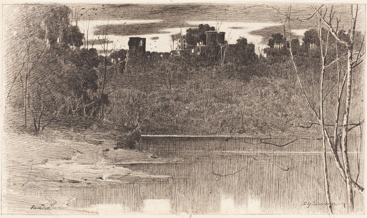 Bothwell Castle by David Young Cameron