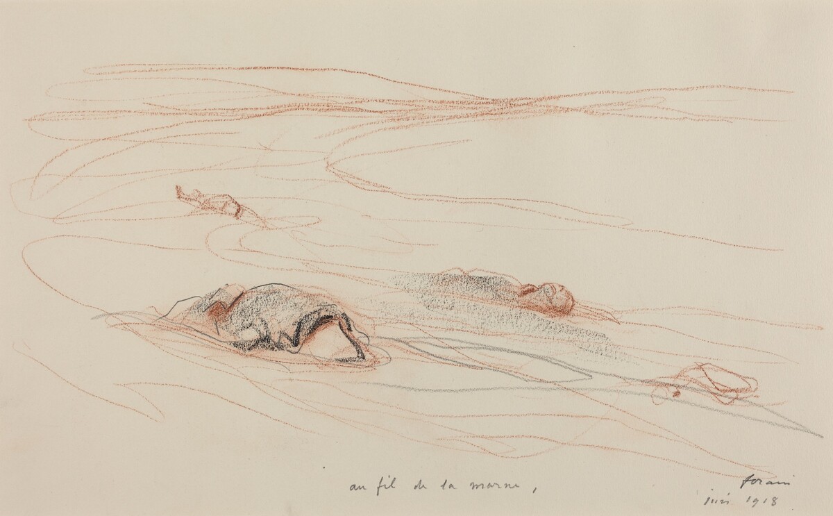 Au fil de la marne by Jean-Louis Forain