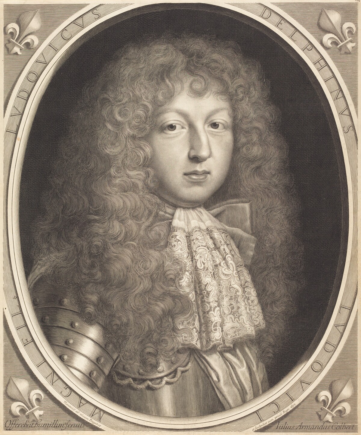 Louis, Dauphin de France by Robert Nanteuil