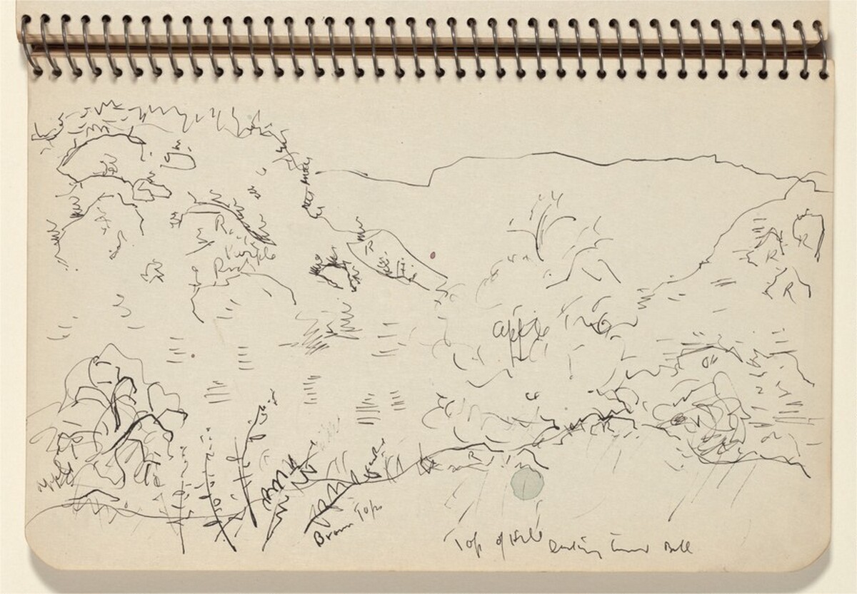 View of Ball Mountain by Milton Avery
