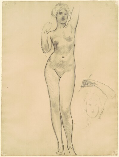 Studies of Aphrodite for "Aphrodite and Eros"