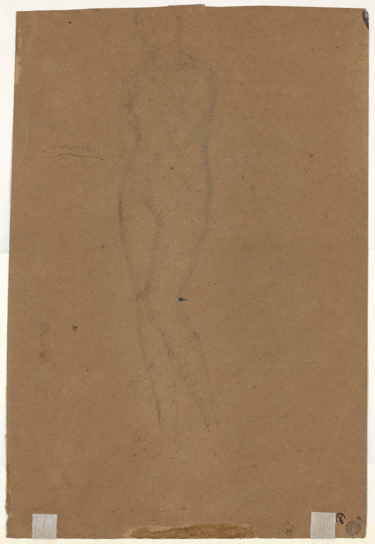 Standing Figure [verso] by James McNeill Whistler