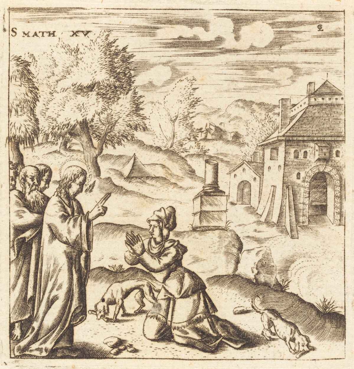 The Canaanite Woman by Léonard Gaultier