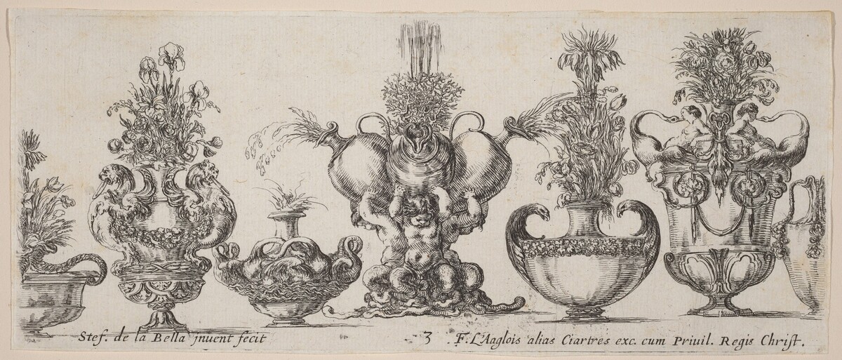 Fantastic Vases by Stefano Della Bella