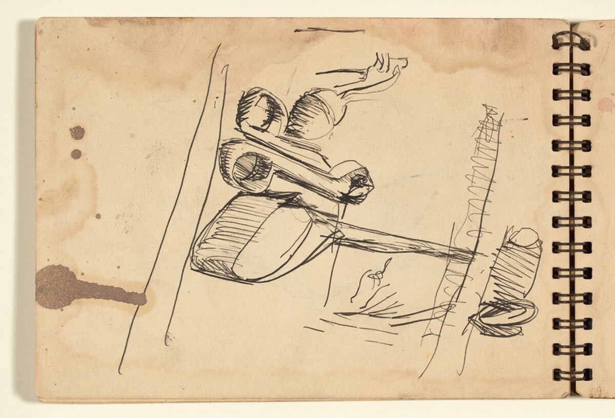 Sketchbook by Mark Rothko