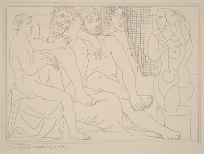 Sculptors, Models, and Sculpture (Sculpteurs, modèles et sculpture)