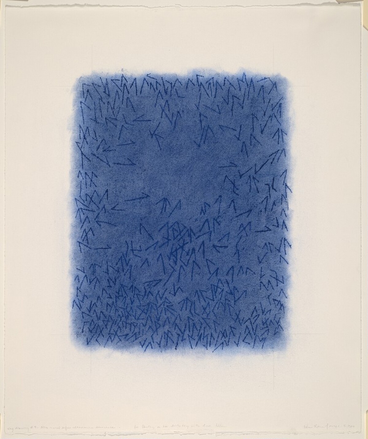 Wing Drawing #4 by Edda Renouf