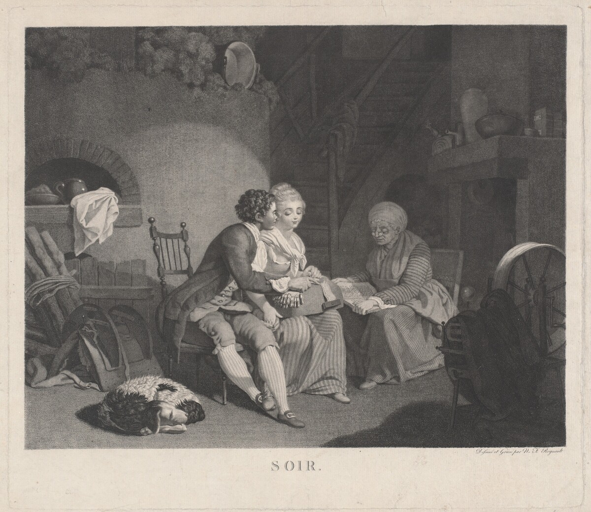 Soir (Evening) by Nicolas François Regnault