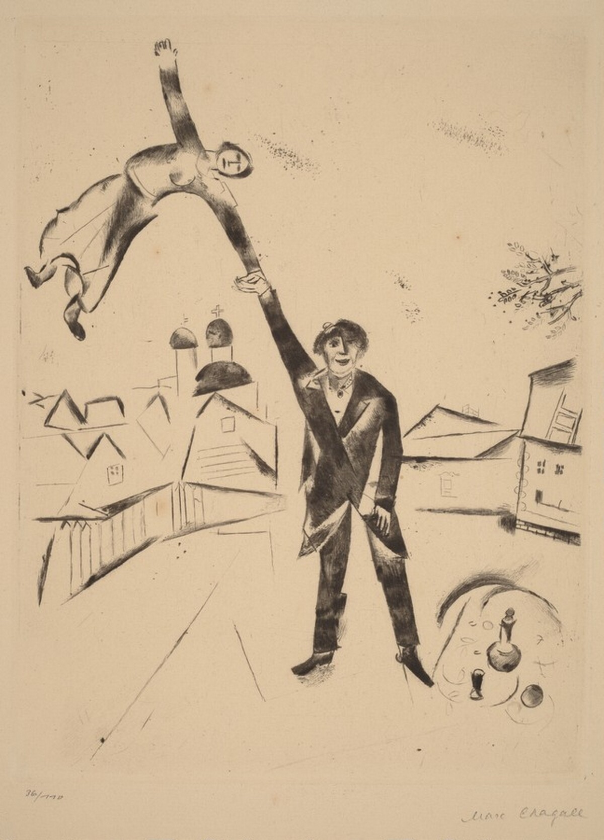 Promenade by Marc Chagall
