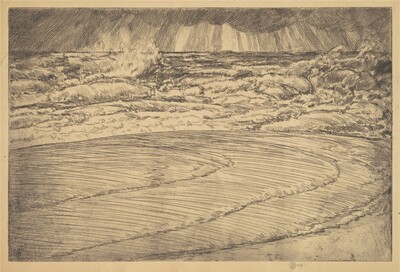 Heavy Surf, High Tide, Easthampton