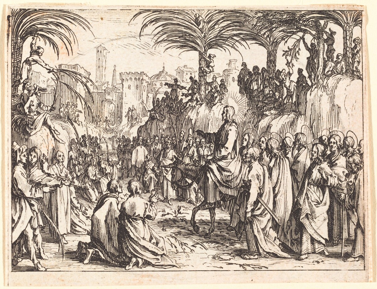 The Entry into Jerusalem by Jacques Callot