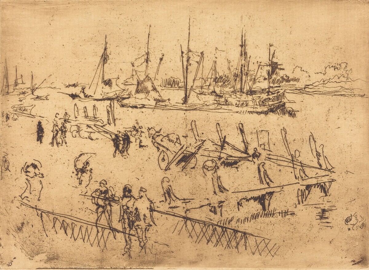 Little Dordrecht by James McNeill Whistler