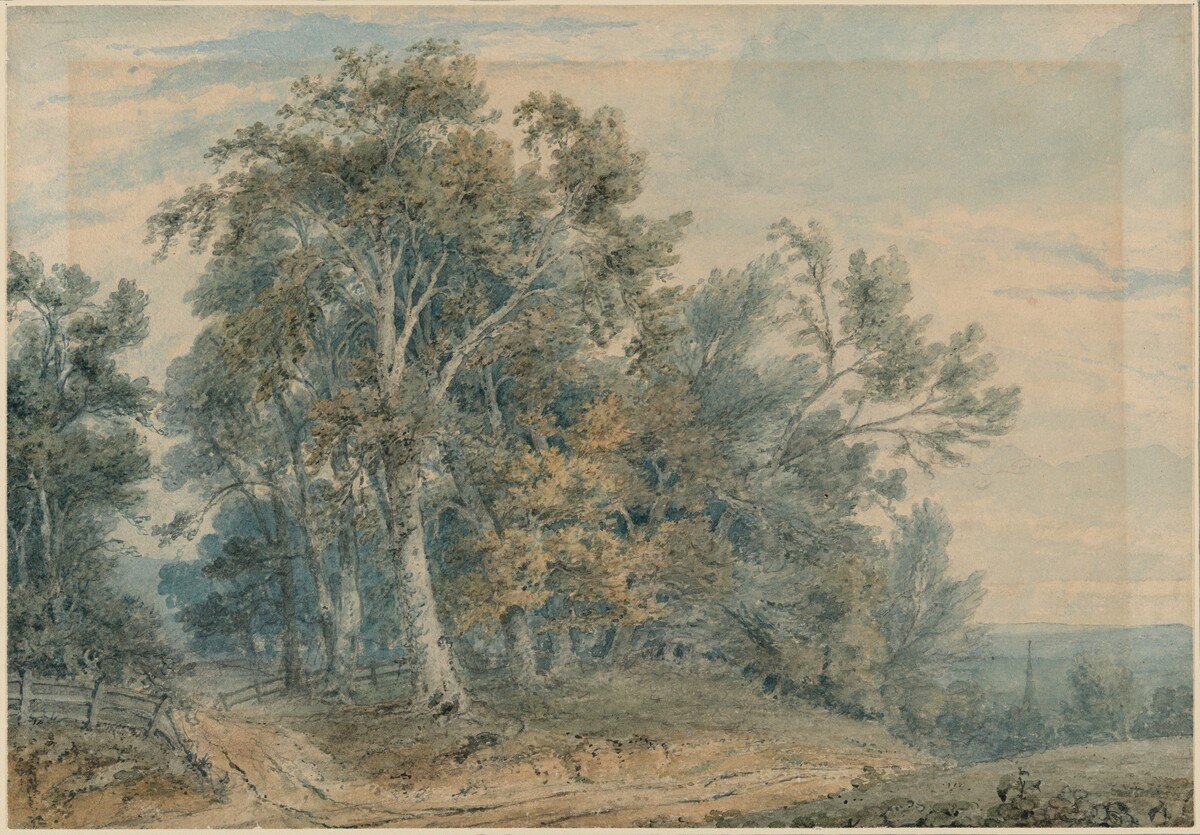 Wooded Landscape by Thomas Hearne