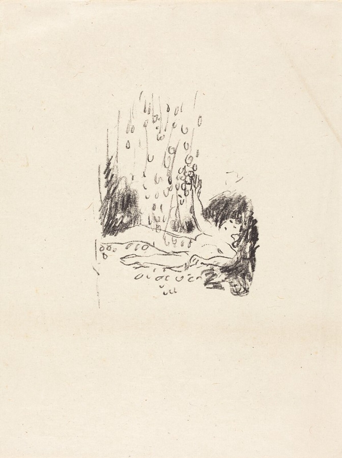 From "Le crepuscule des nymphes" (illustration, page 49) by Pierre Bonnard