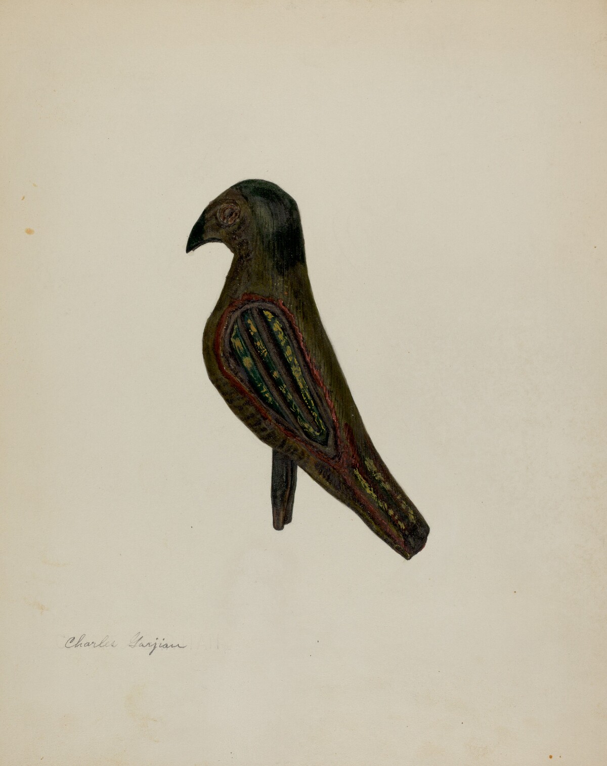Pa. German Toy Bird by Charles Garjian
