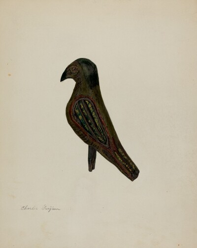 Pa. German Toy Bird