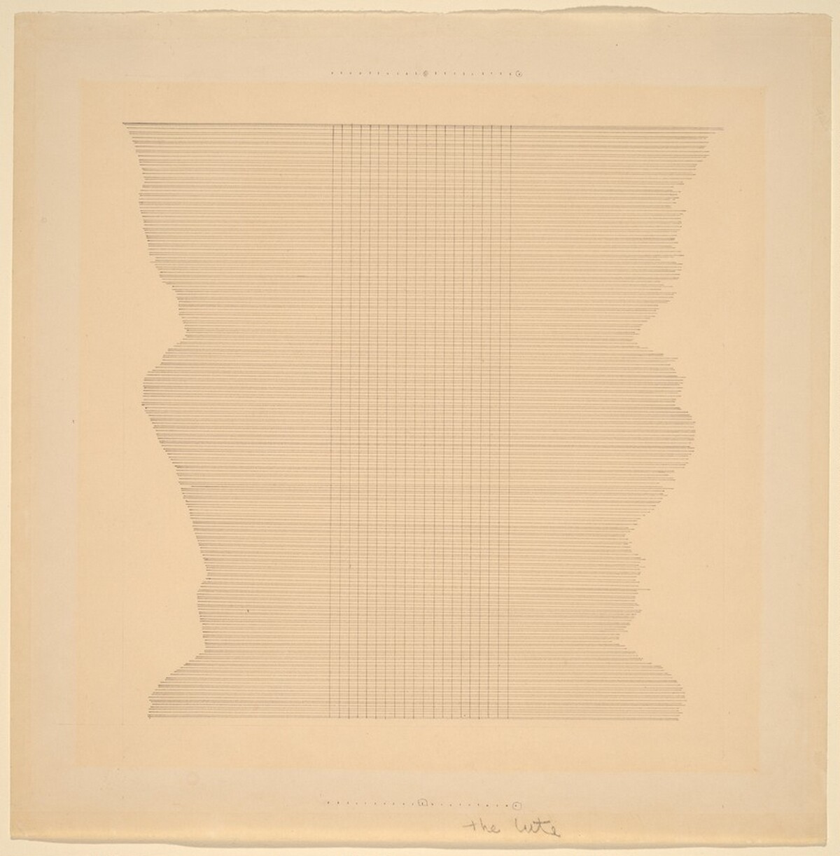 The Lute by Agnes Martin