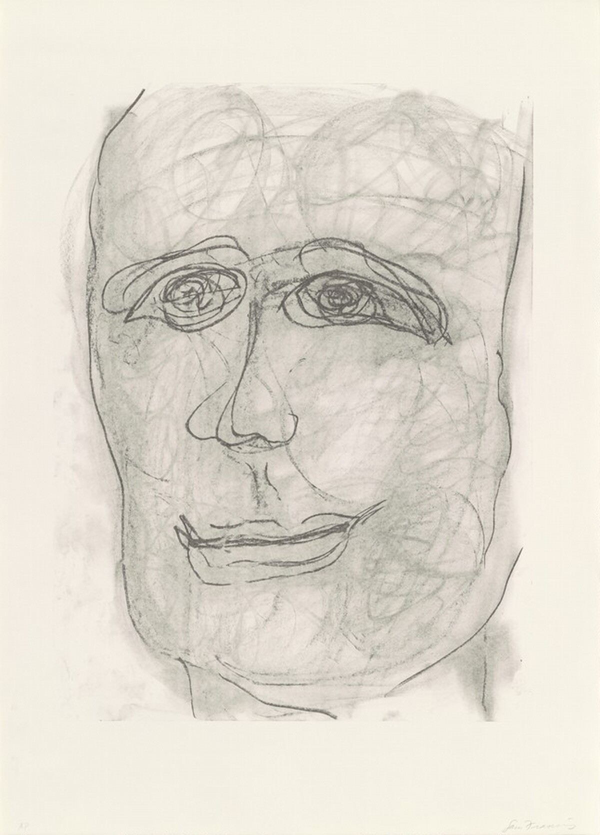 Self-Portrait by Sam Francis