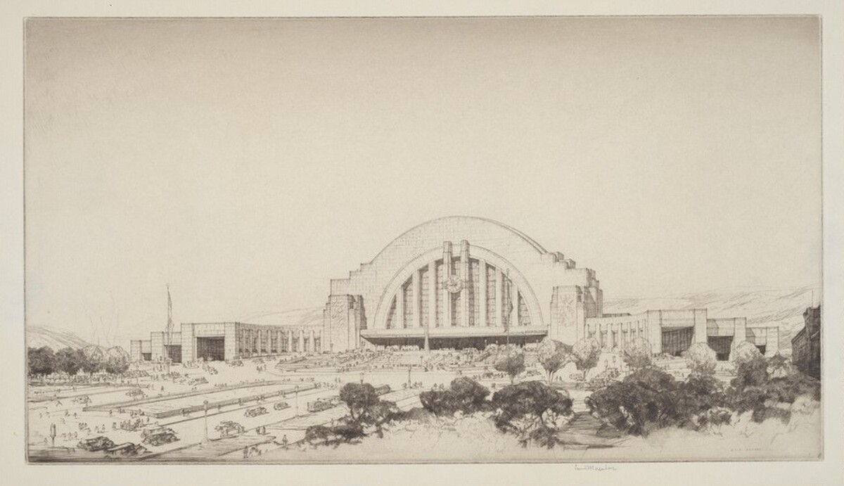 Cincinnati Terminal by Louis Conrad Rosenberg