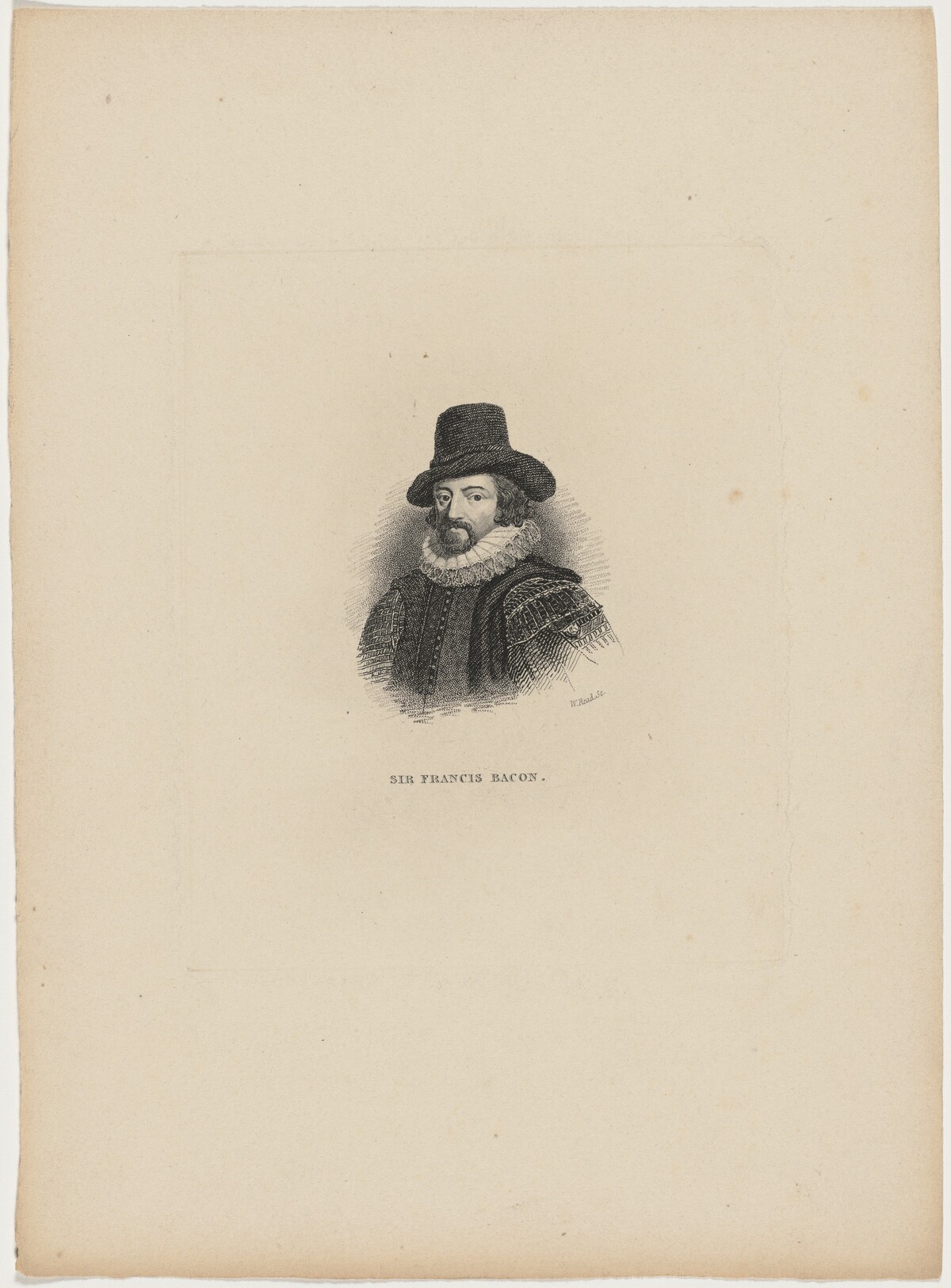Sir Francis Bacon by W. Read
