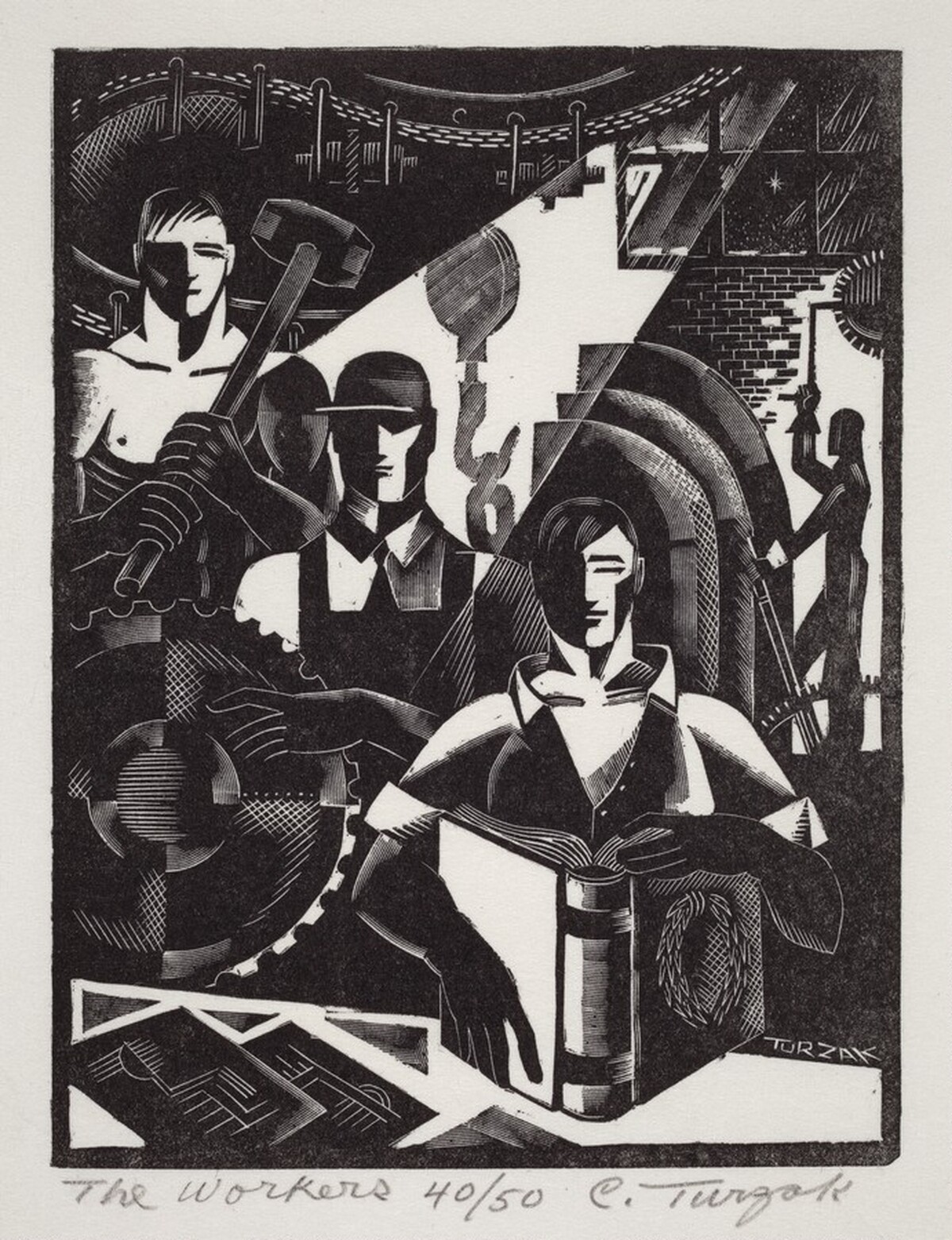 The Workers (No. II) by Charles Turzak