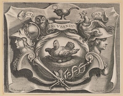 Vignette for the Title Page of Martinus Bonacina, Opera Omnia