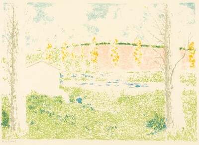 Landscape with a House (Paysage avec maison)